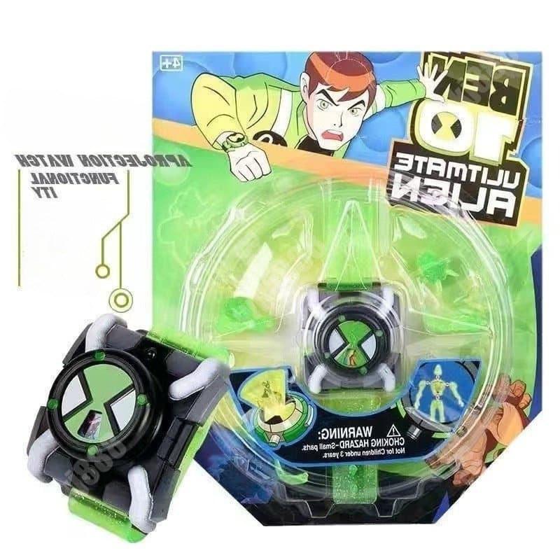 Relógio Ben 10 Ultimate Omnitrix Estilo Projetor Relógio Brinquedo Infantil Presente BEN10