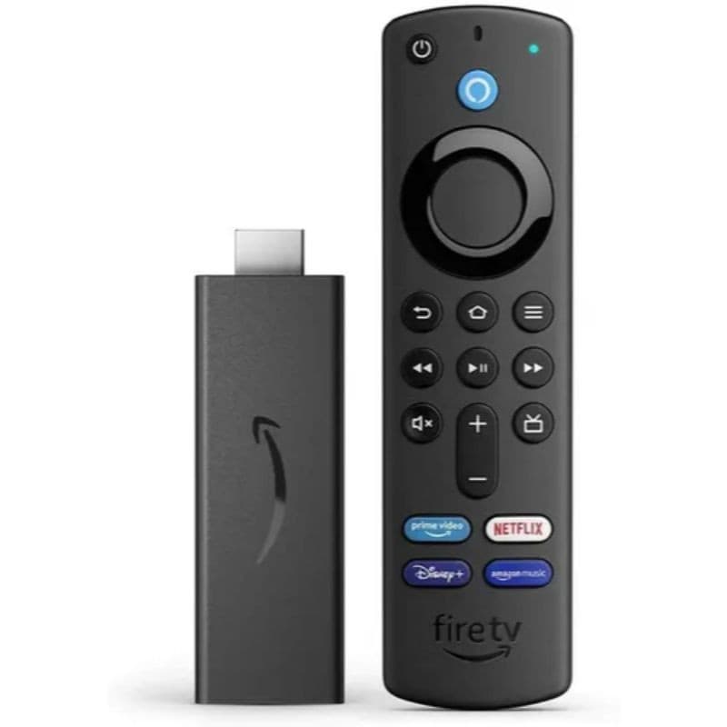 TV Stick Full HD Amazon 3ª Geração com Alexa e Controle de Voz Original - Preto