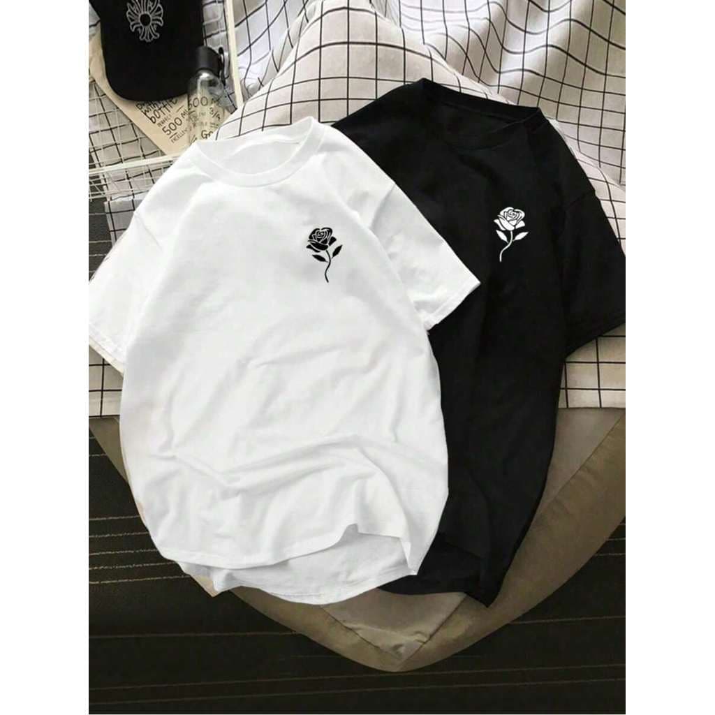 Kit 2 Camiseta Masculina Rosa Camisa 100% Algodão Blusa Premium Algodão Casual Streetwear Promo