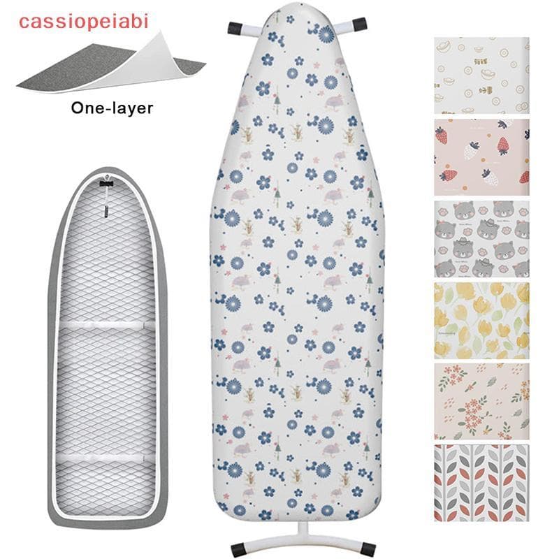 (cassiopeiabi) Pano Para Tábua De Passar Roupa , Resistente Ao Calor , Capa Decorativa Com Design De Animais Florais , S