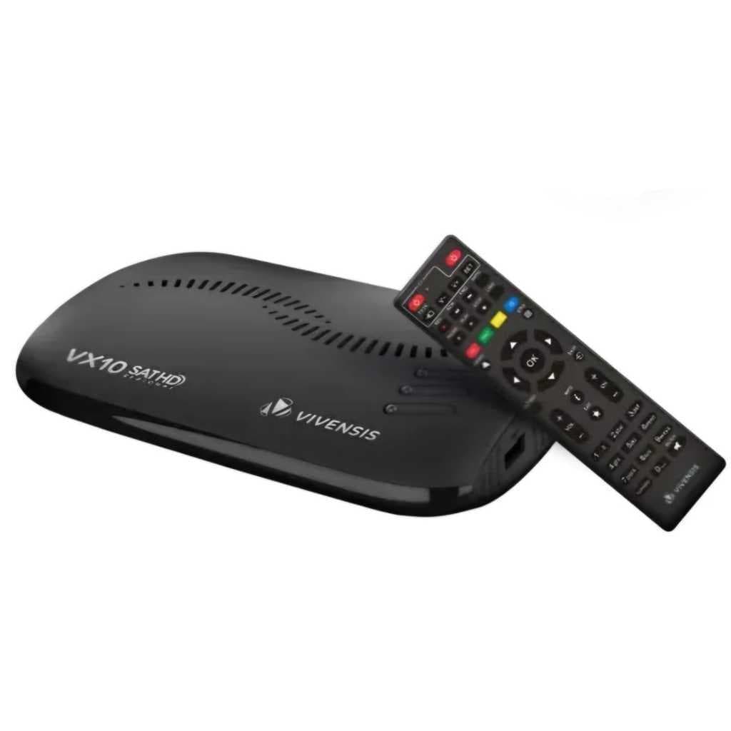 Nova Parabólica Digital KU – Receptor Vivensis VX10 TV SAT Full HD