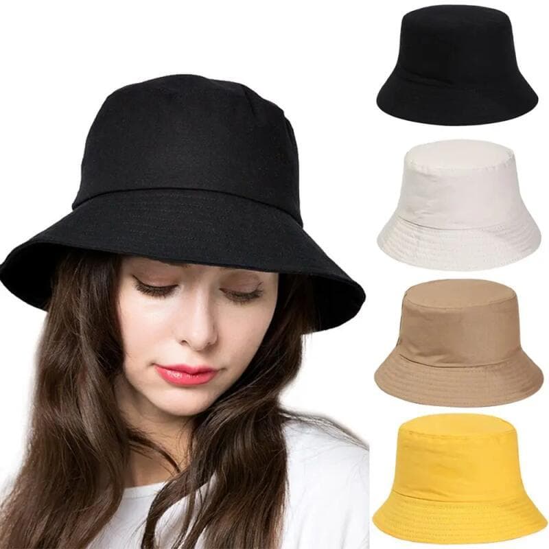 Chapéu Bucket Unissex Anti-UV para Praia, Chapéu de Sol de Verão, Chapéu Panamá com Proteção Solar, Chapéu de Pescador P