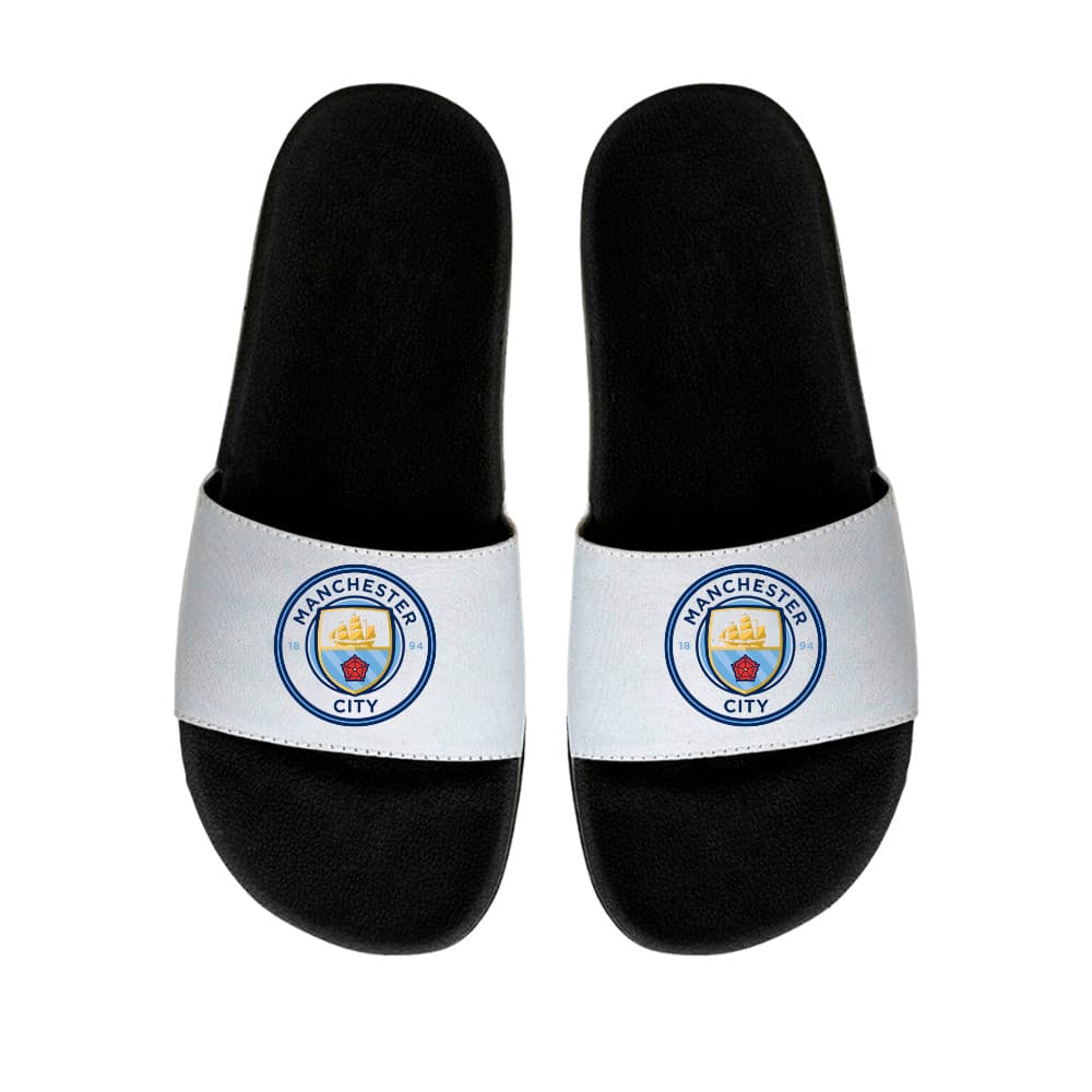 Chinelo Manchester City Time Slide Personalizado Unisex