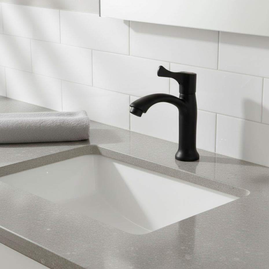 HKX BRASIL Torneira de Bancada Monocomando Bica Alta para Banheiro Design Moderno e Sofisticado HKX