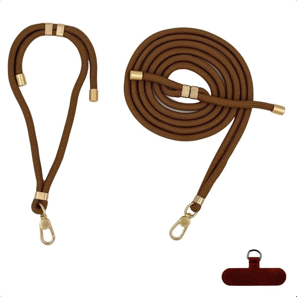 Kit Conj Alça Universal Para Celular Tiracolo e Mão Luxo