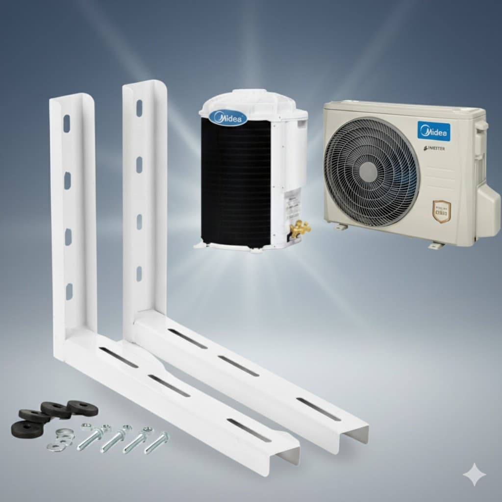 Suporte Para Ar Condicionado Split 450 mm De 7000 A 12000 Btus Aço Reforçado