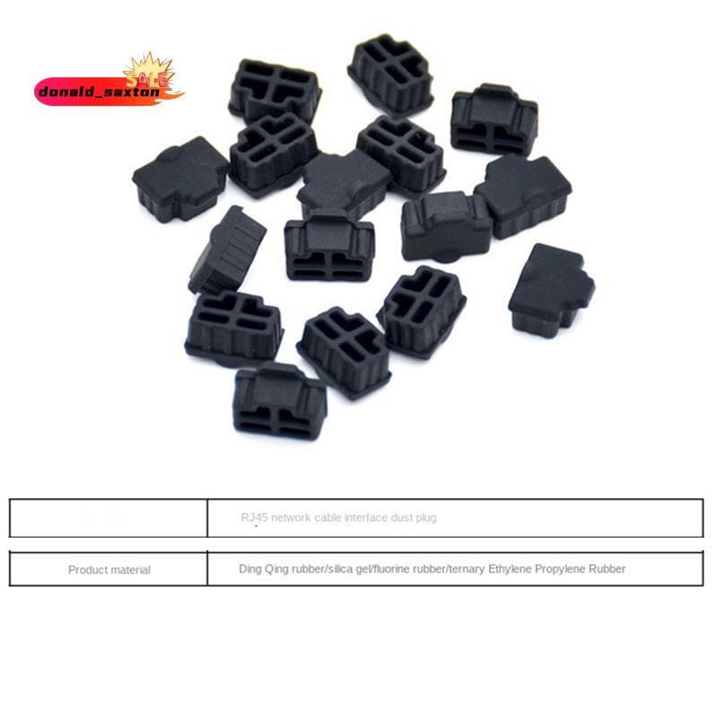 💥30 Peças Rj45 Silicone Tampa Contra Poeira Interruptor Do Roteador Interface De Cabo De Rede Computador