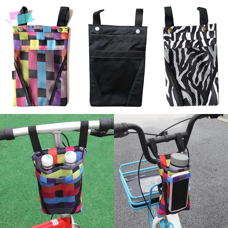 Abongbanghn 1PC Bolsa De Armazenamento Frontal Para Ciclismo À Prova D'água Suporte Celular Cesta De Bicicleta