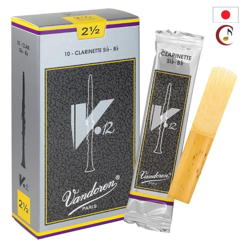Vandoren V.12 Bb Clarinet Reeds, 10-Pack/From Japan /100% Authentic Guaranteed