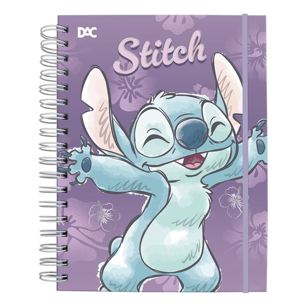 Caderno Smart Stitch Universitário Capa Dura 80 Fls - Dac