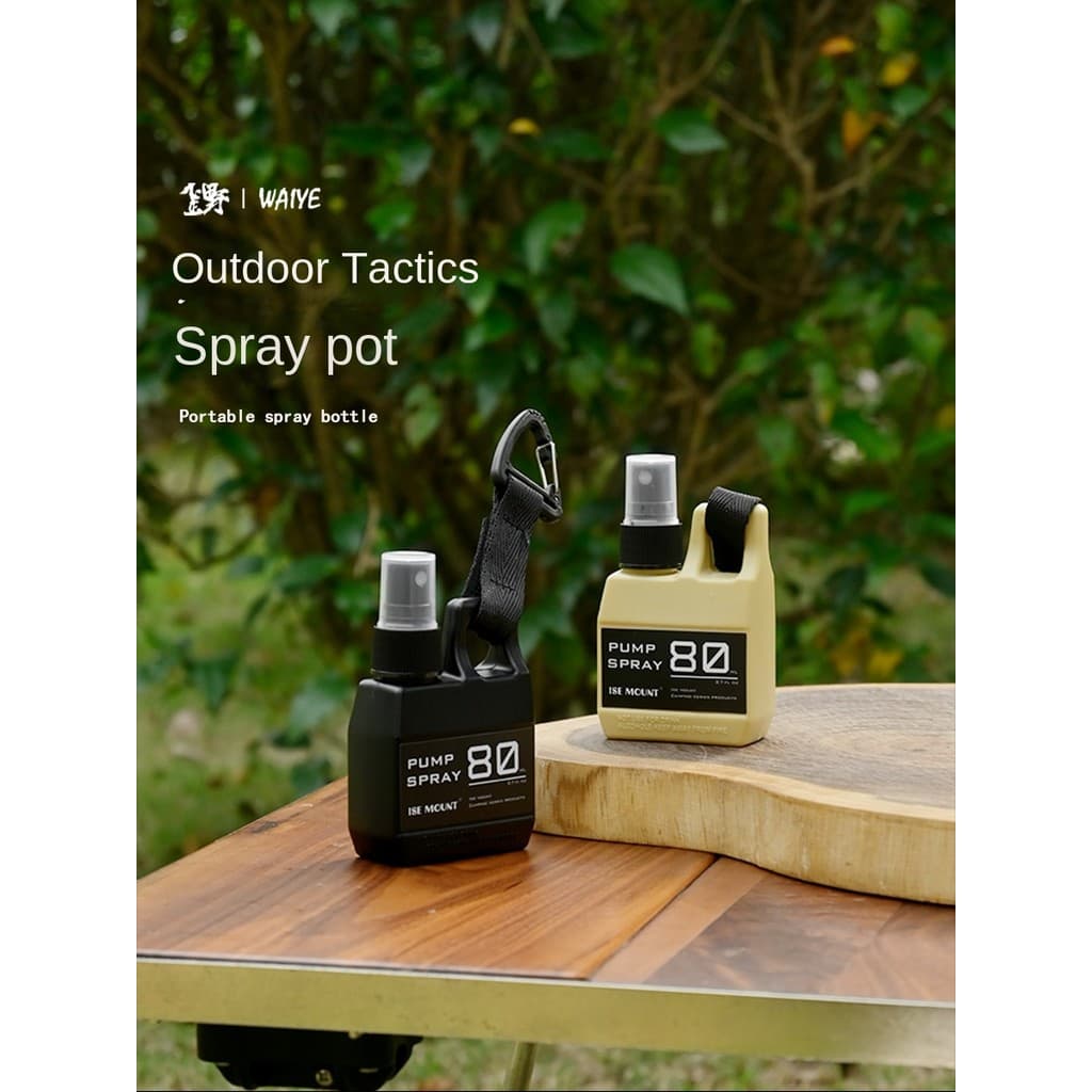 1 pçs ao ar livre 80ml viagem portátil plástico álcool rega pode Spray líquido Sub-engarrafamento