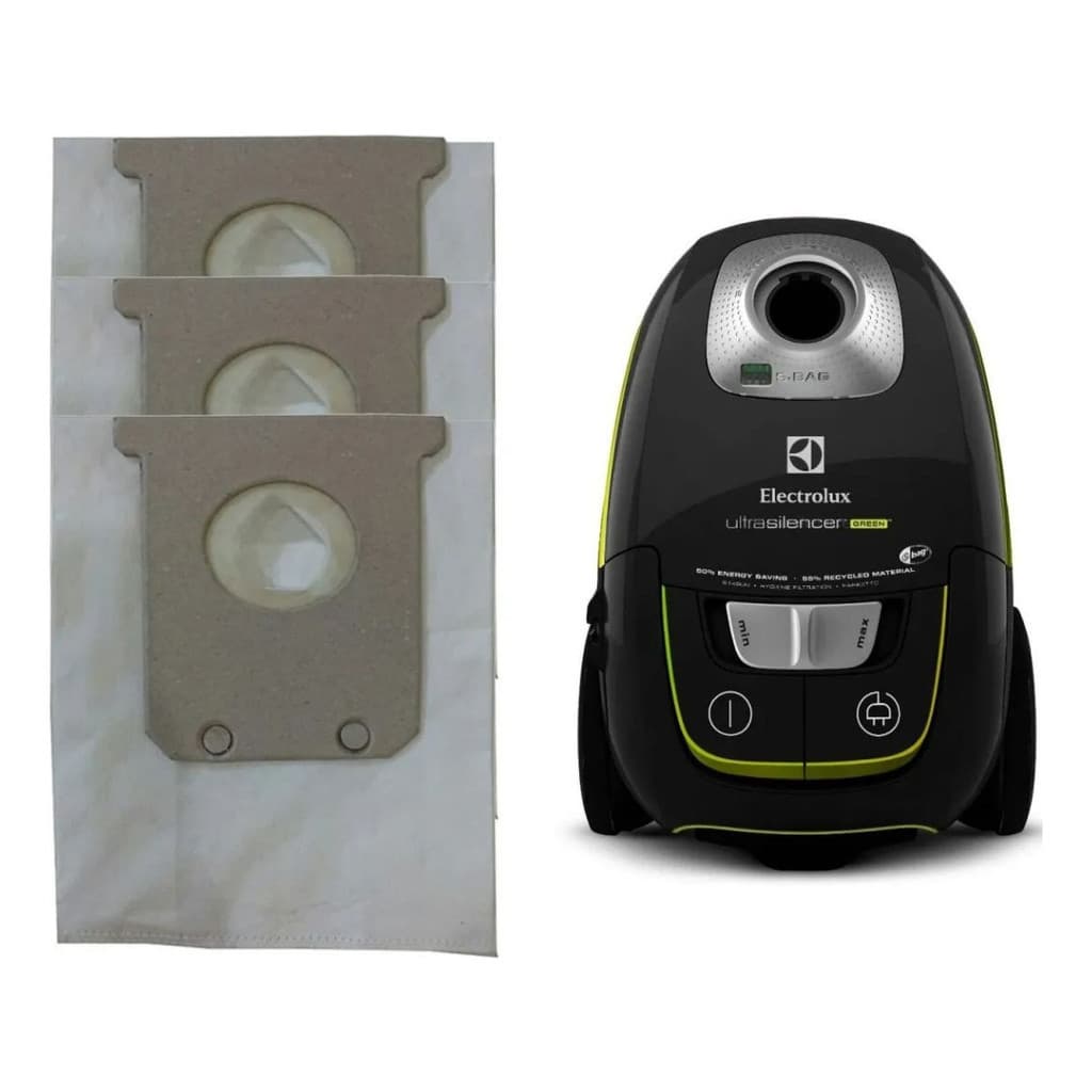Saco Papel P/ Aspirador Electrolux Ultrasilencer 3un