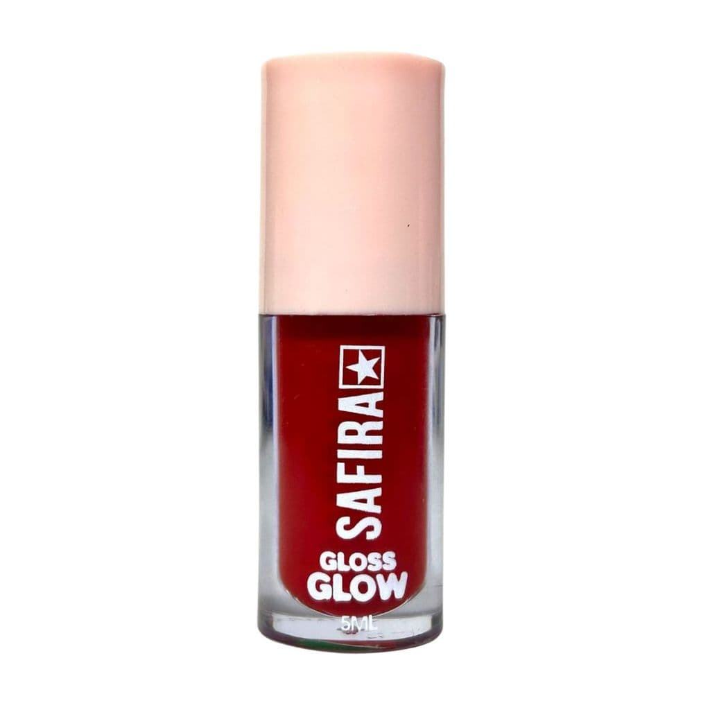 Gloss Labial Glow Nº 01 5ml Safira Cosméticos