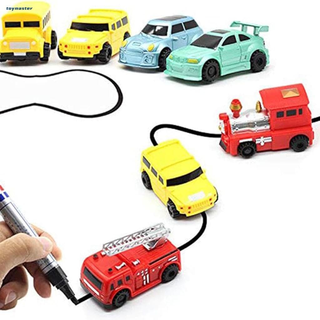 Siga Veículos De Linha Preta Brinquedos Inovador Carro De Indução Automática Segue Para Crianças Presentes De Aniversári
