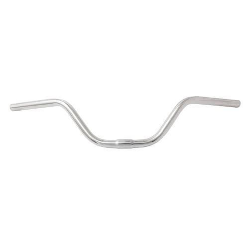 Guidão aço cromado polido poti expandido 680mm