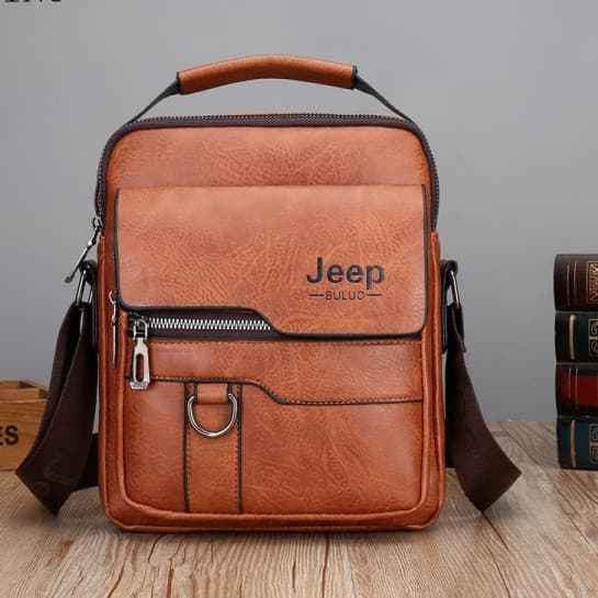 JEEP leve impermeável bolsa de couro de grande capacidade/viagem transversal 5237 CLXM