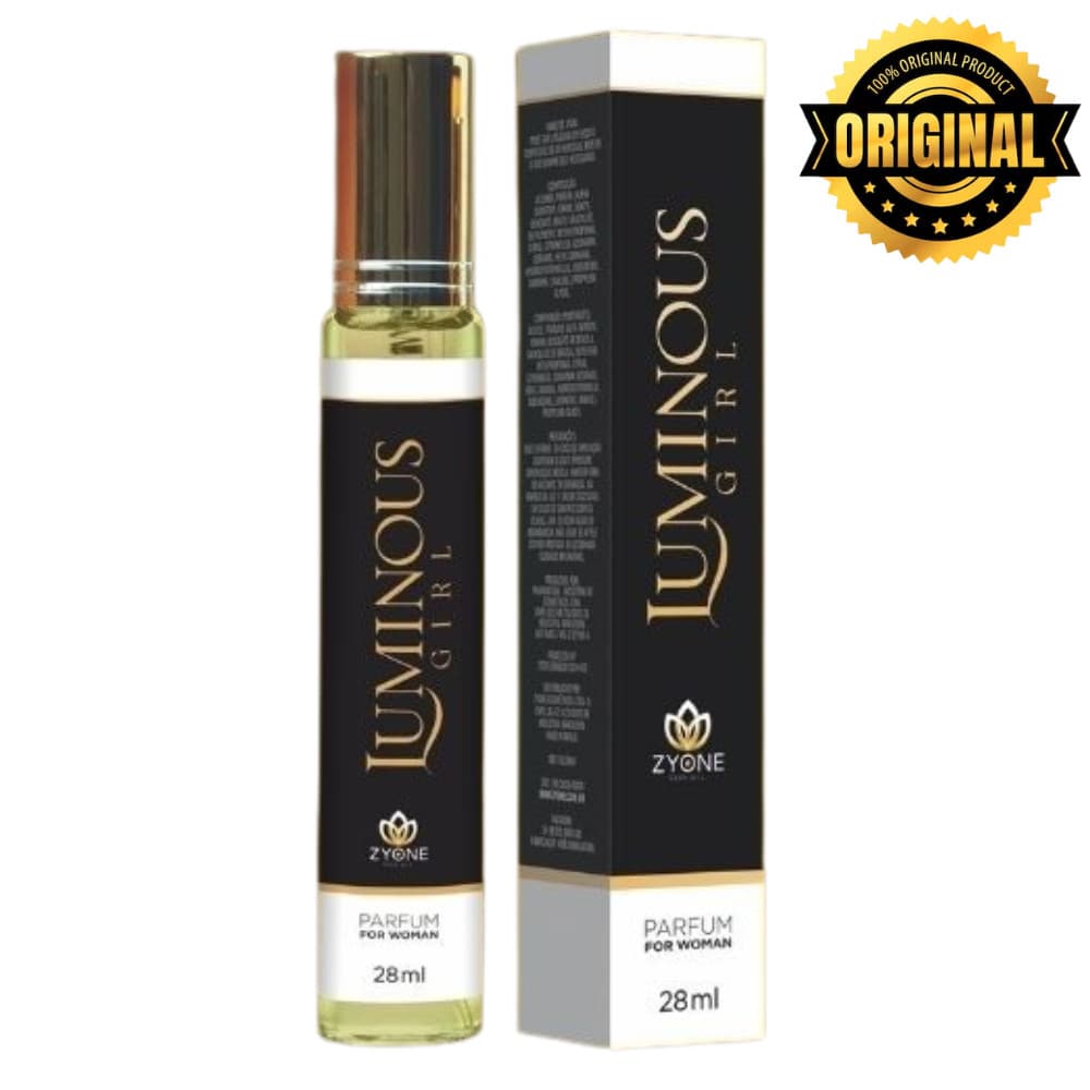 Luminous Girl Zyone Cosméticos Feminino Parfum 28ml Alta Fixação Essência Premium