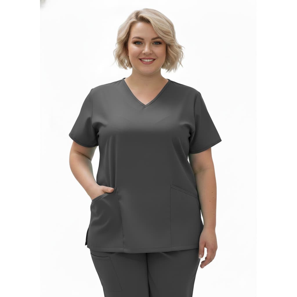 Scrub Plus Size Blusa Pijama Cirúrgico Oxfordine Plus Size