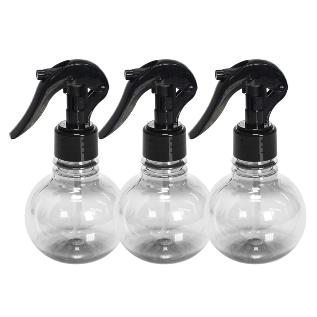 KIT C/ 3 BORRIFADORES MINI BOLINHA 180ML PULVERIZADOR