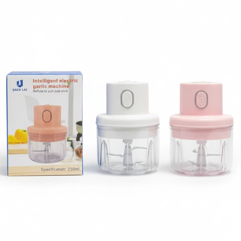 Mini Triturador Elétrico Portátil 250ml Prático rápido e eficiente