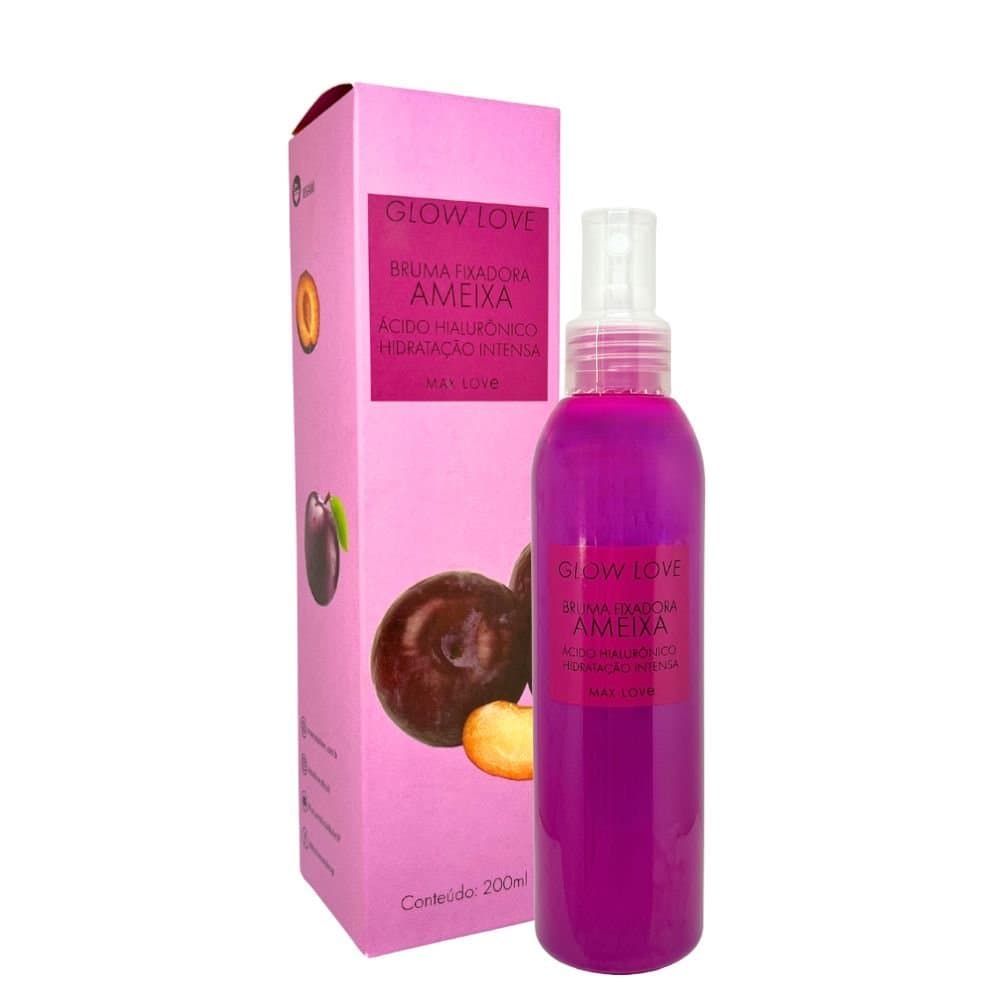 Bruma Fixadora Vegana Glow Love de Ameixa Max Love
