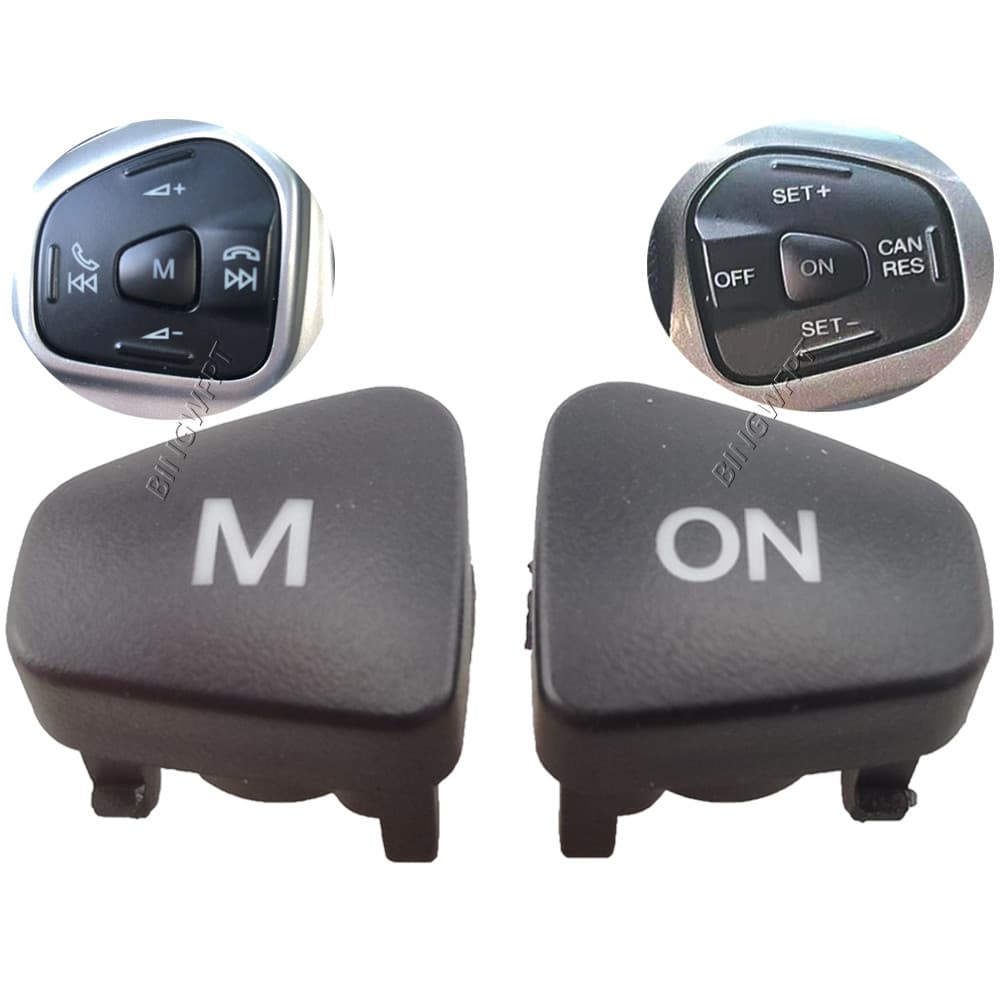 Para Ford Escort Fiesta MK7 MK8 ST Ecosport 2013-2015 Volume De Áudio Do Carro Botão Volante Interruptor Controle Cruzei