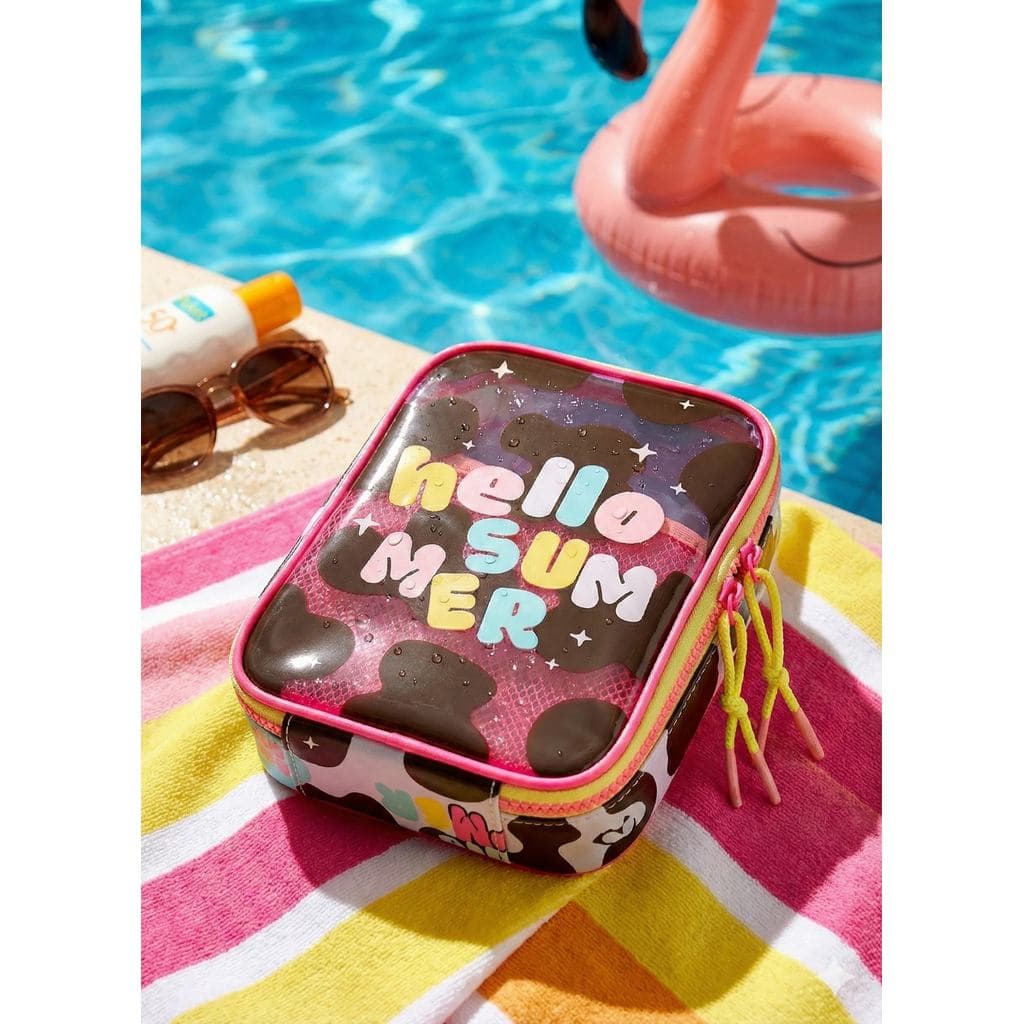 Estojo Infantil Puket Grande Vaca Drinks Summer