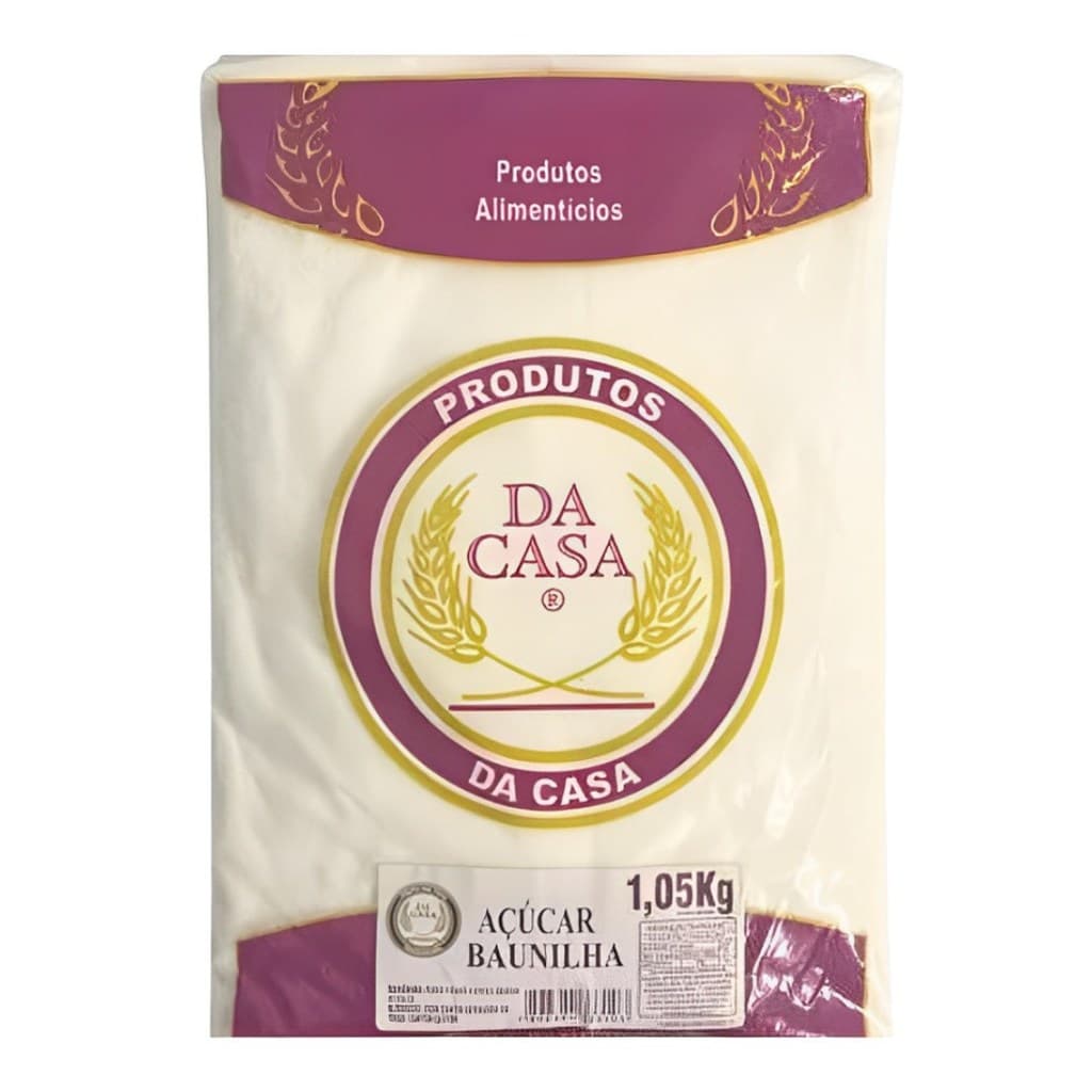ACUCAR DE BAUNILHA 1 KG DA CASA