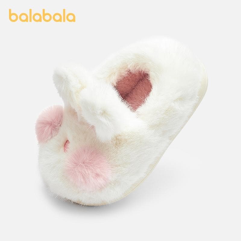 Balabala Chinelos Infantis De Interior 2026 Sapatos De Casa De Algodão Quente Para Bebês , Meninos , Meninas , Fofos , A