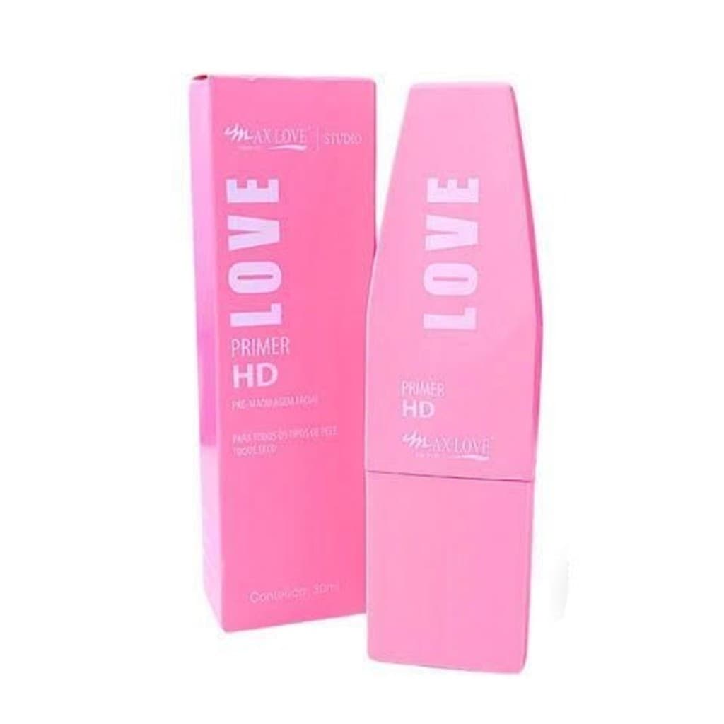 Primer HD pré-maquiagem para o rosto - Max Love