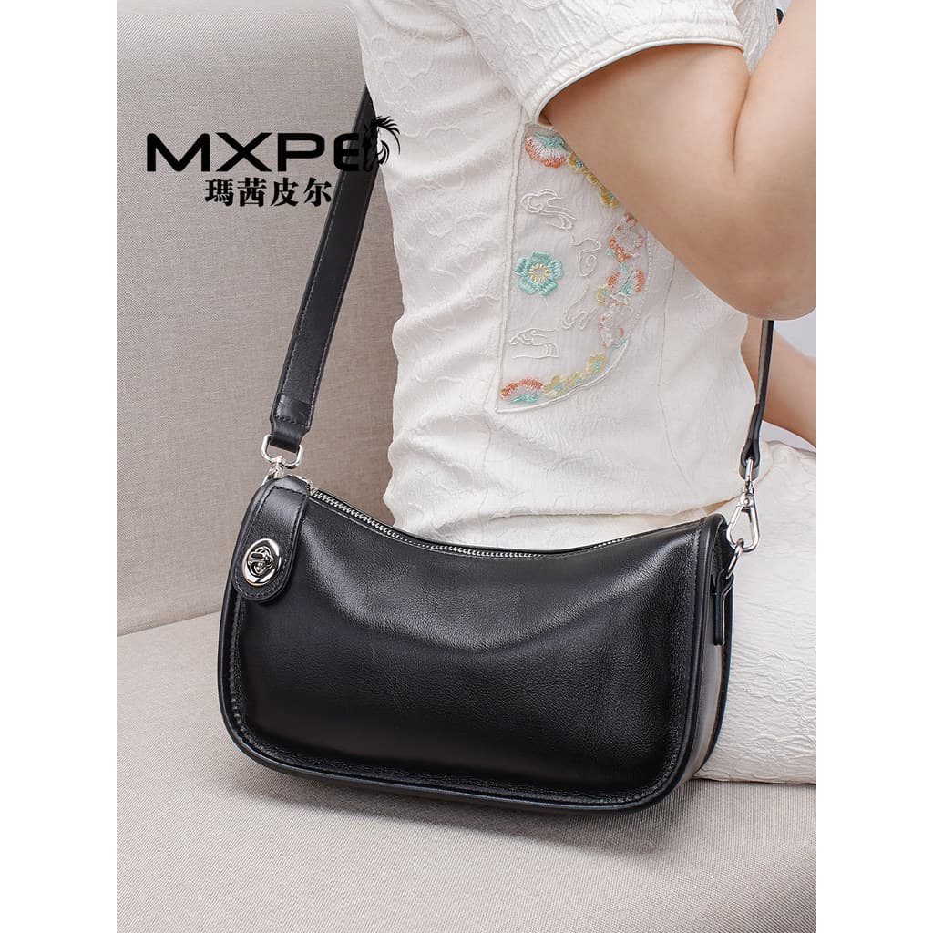 Marcy Pier saco feminino 2026 novo estilo High-End Casual sela saco do mensageiro feminino couro genuíno bolsa de ombro
