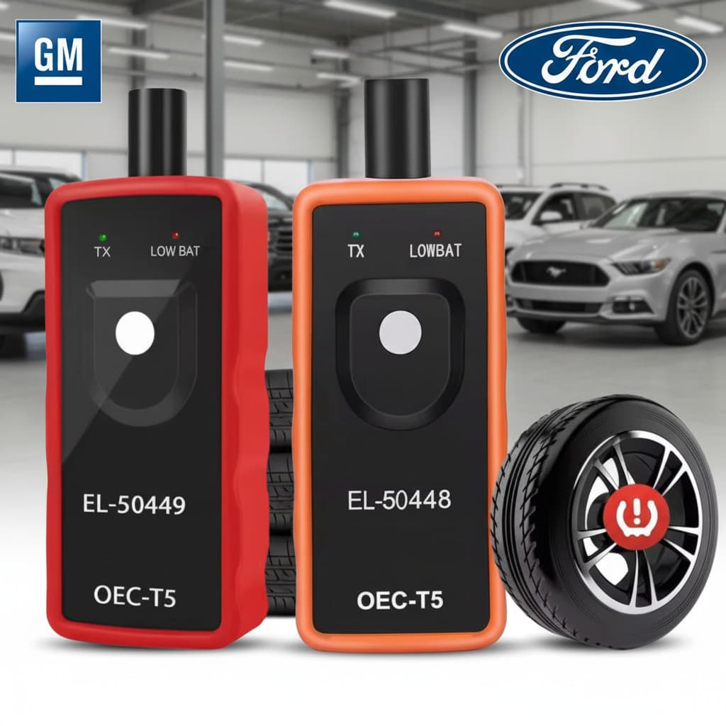 Kit 2 Sincronizador Calibrador Tpms Sensor Pneu Gm E Ford