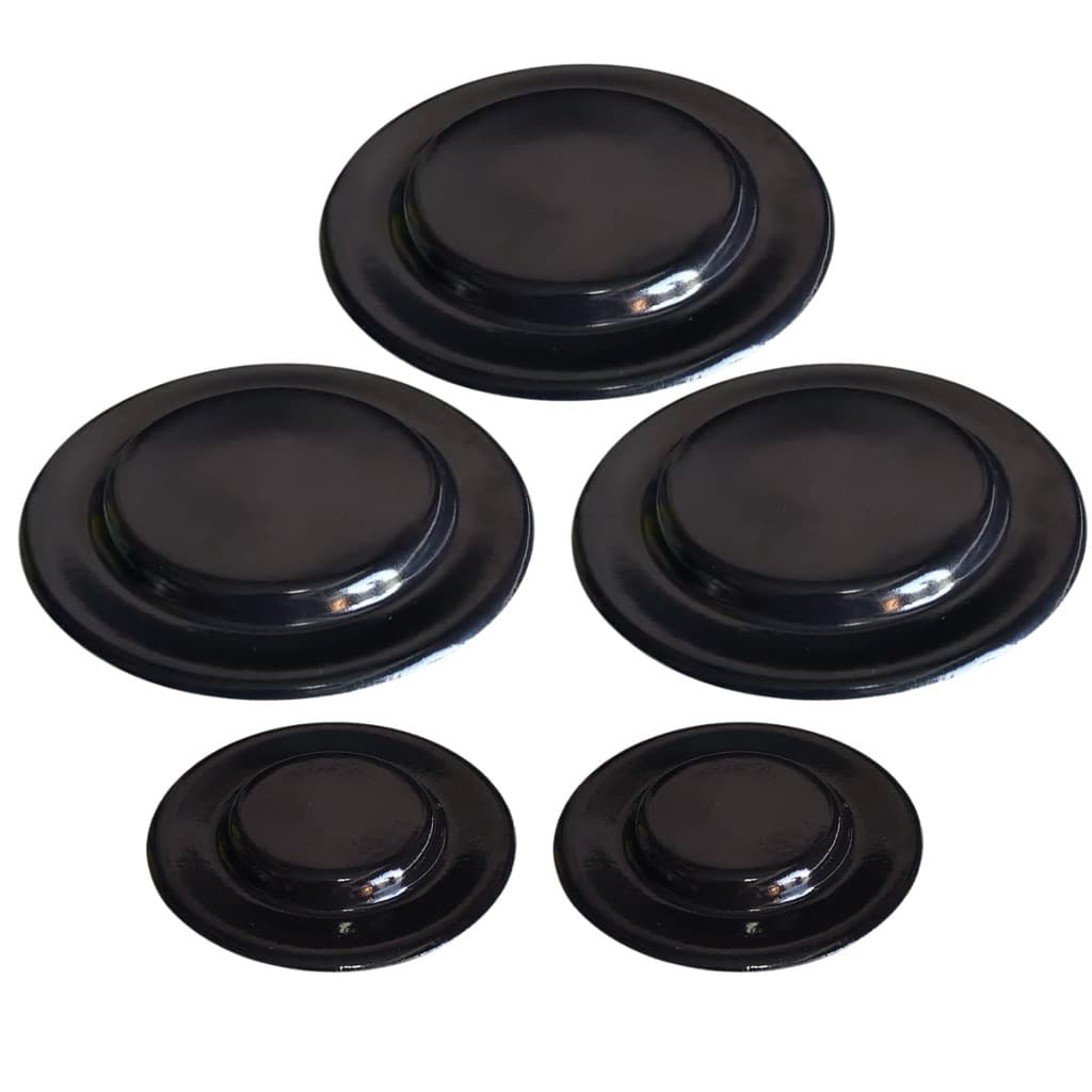 kit 3 tampinhas grandes chapeu + 2 pequenas fogao brastemp ative BFS5NCRUNA