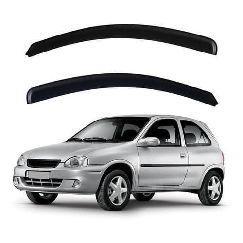 Defletor Calha de Chuva Corsa Hatch 1994 a 2001 2 Portas Ecoflex