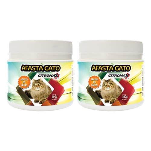 Kit 2 Unidades - Afasta Gato Pastilhas Repelente 300gr