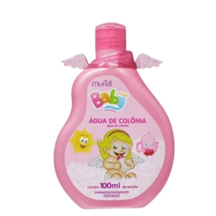 Água De Colônia Muriel Baby Rosa 100ml | Suave, Sem Álcool E Hipoalergênica Para Bebês