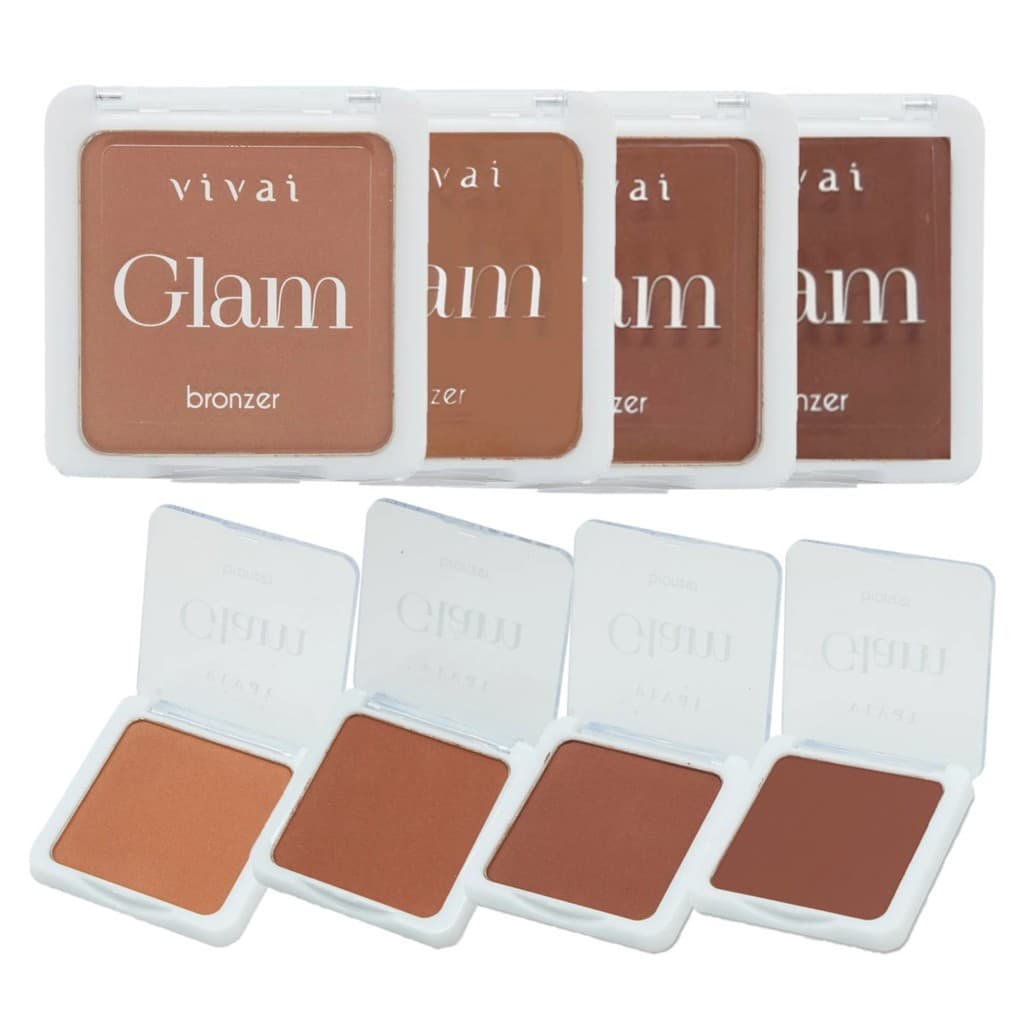 Bronzer Compacto Glam Vivai