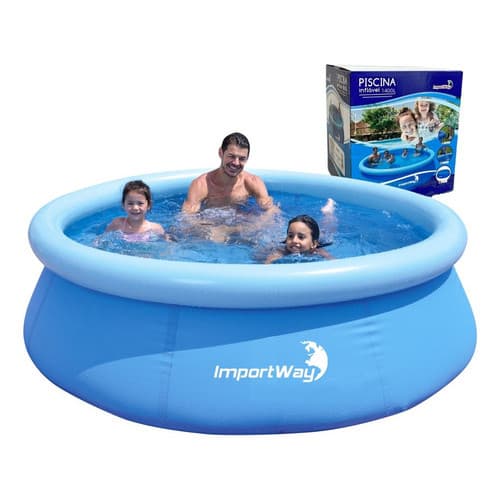 Piscina Borda Inflável Capacidade 1400 Litros Importway