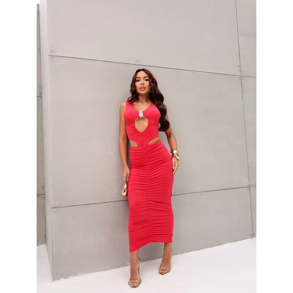 conjunto feminino conjunto midi conjunto elegante  look festa feminino saia midi drapeada, natal vestido ano novo