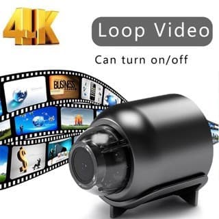 X5 Mini WiFi Sem Fio 1080P Câmera De Segurança Detector De Visão Noturna De Vigilância Doméstica