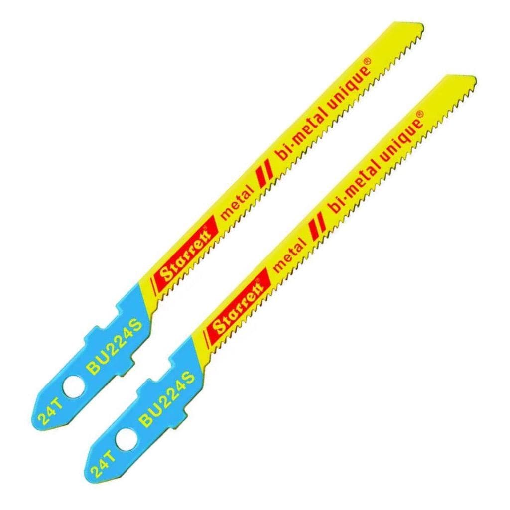 Kit 2 Lâminas Serra Tico-Tico Unique Bi-Metal 24 Dentes BU224S-2 Starrett