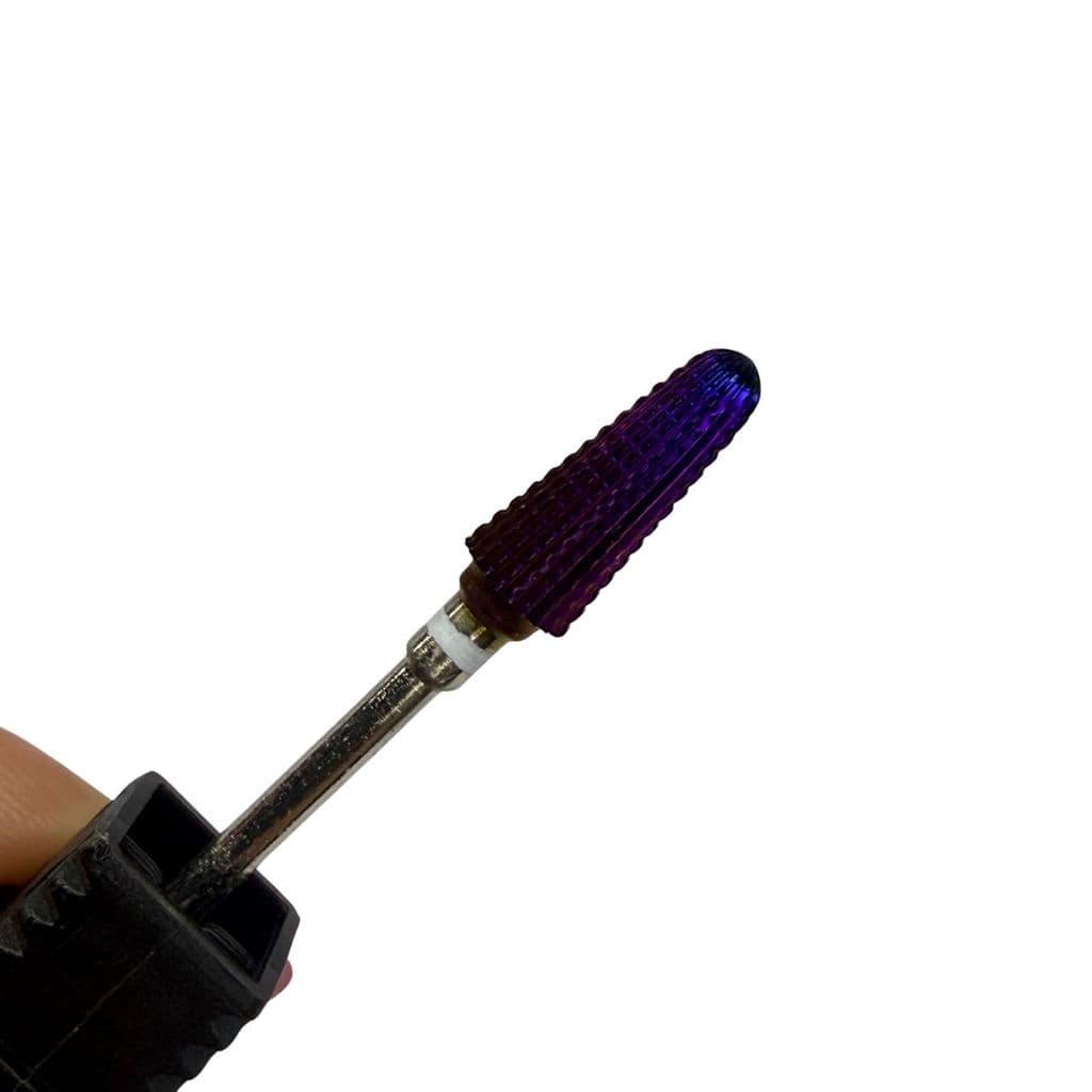 Broca Pera Tungstênio Corte Médio Para Gel, Acrílico e Fibra