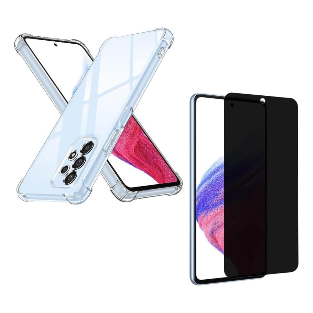 Capa Capinha Anti Impact0 Galaxy A53 + Película 3d Privativa
