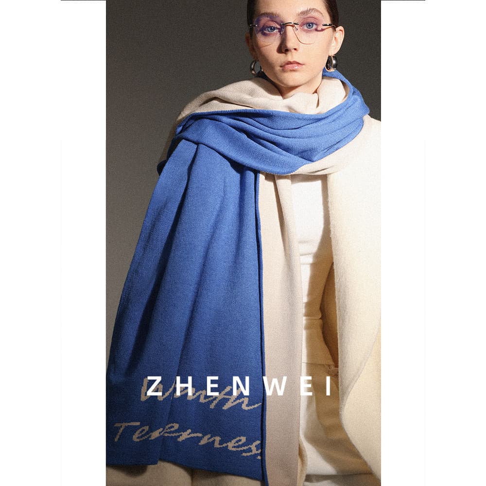 Cachecol feminino inverno alongado alargado grande xale dupla utilização coreano primeiro amor azul bege cachecol dupla