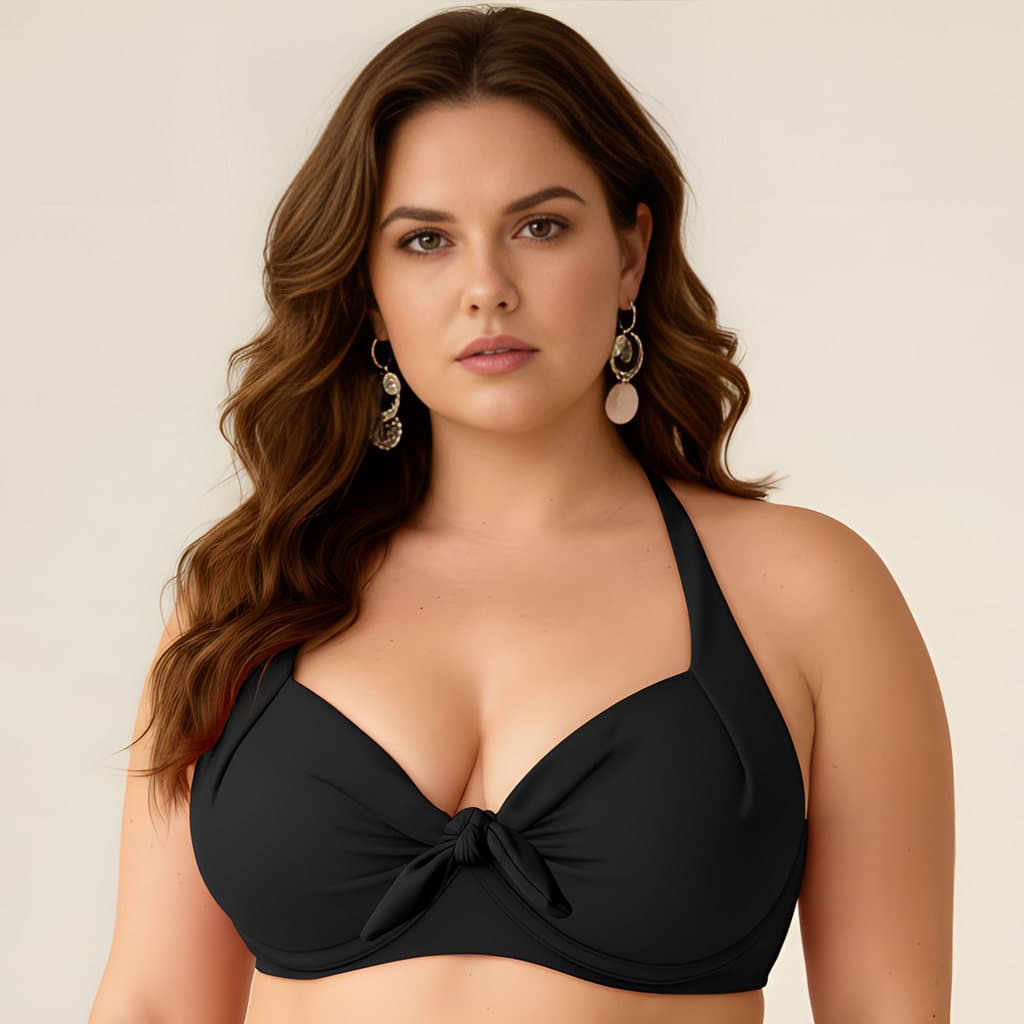 Biquini Top Bojo Com Sustentação, Plus Size, Praia, Piscina, Academia, Fitness Bikinii Biquine