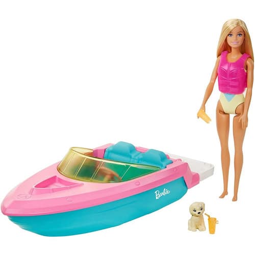 Boneca Barbie - Barco C/ Boneca -  GRG30 - Mattel