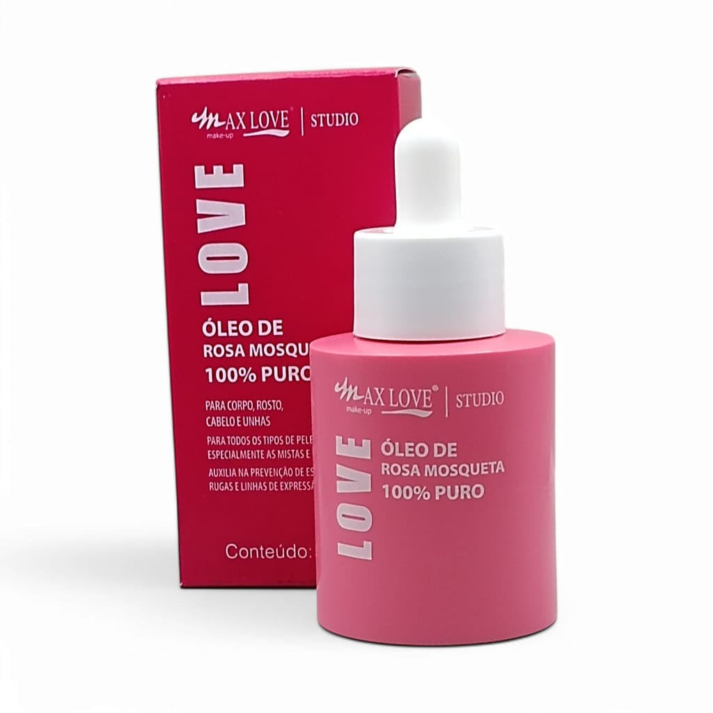 Óleo de Rosa Mosqueta 100% puro 30ml - Max Love