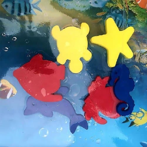 Tapete Inflavel Infantil Tematica Aquatica Brinquedo Diversao Crianças Criança Segurança Conforto