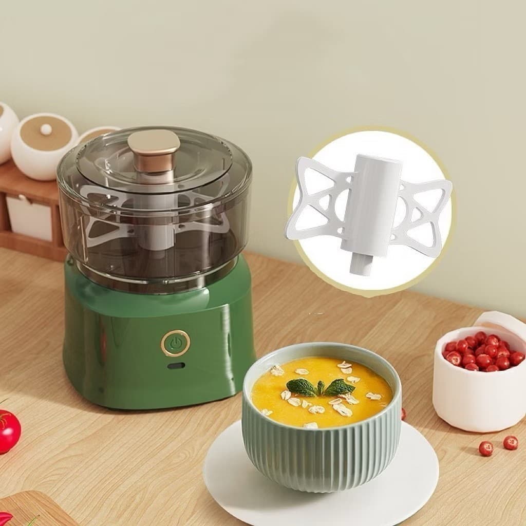 Mini Processador De Alimentos Elétrico Picador De Alho Triturador De Pimenta 350ml  ming