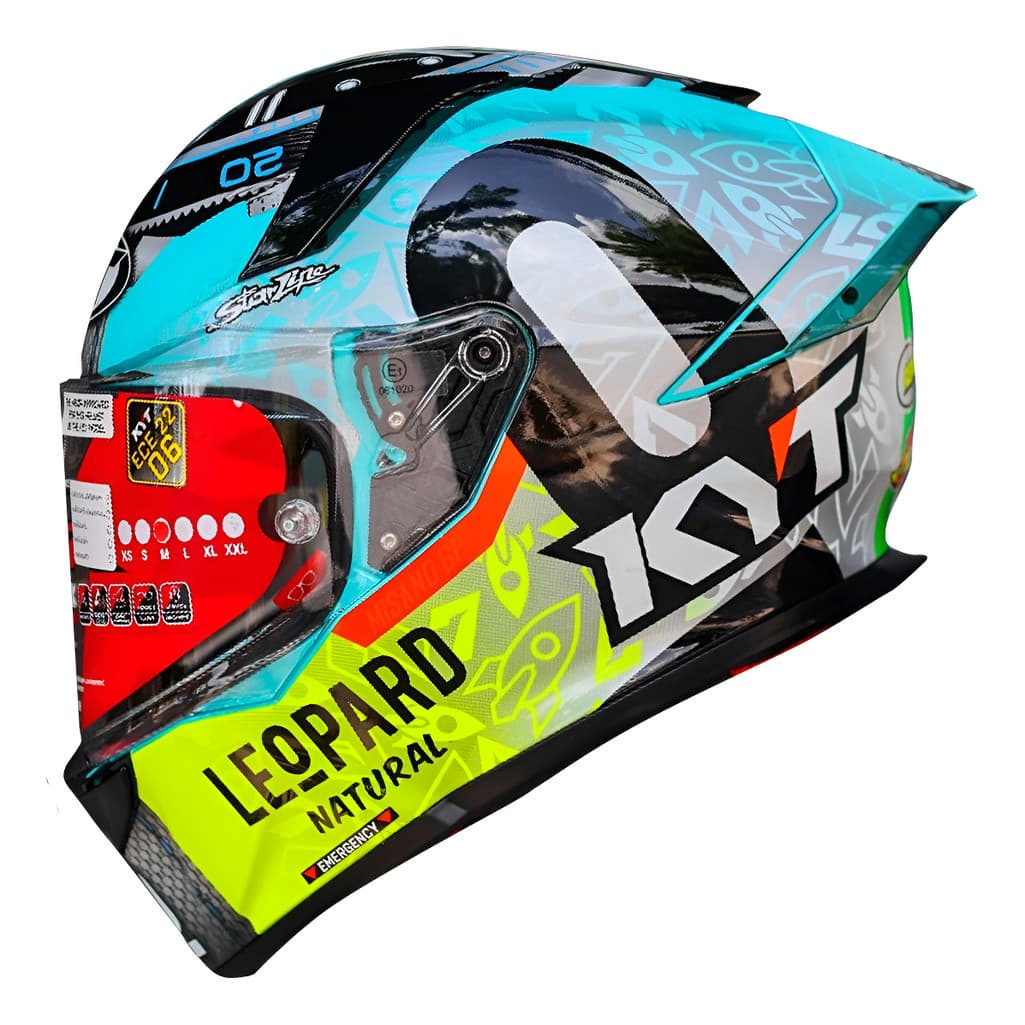 Capacete Moto Kyt R2r Max Foggia Misano 2022 Oculos Interno